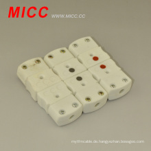 MICC weiß K-Typ Keramik-Thermoelement-Stecker